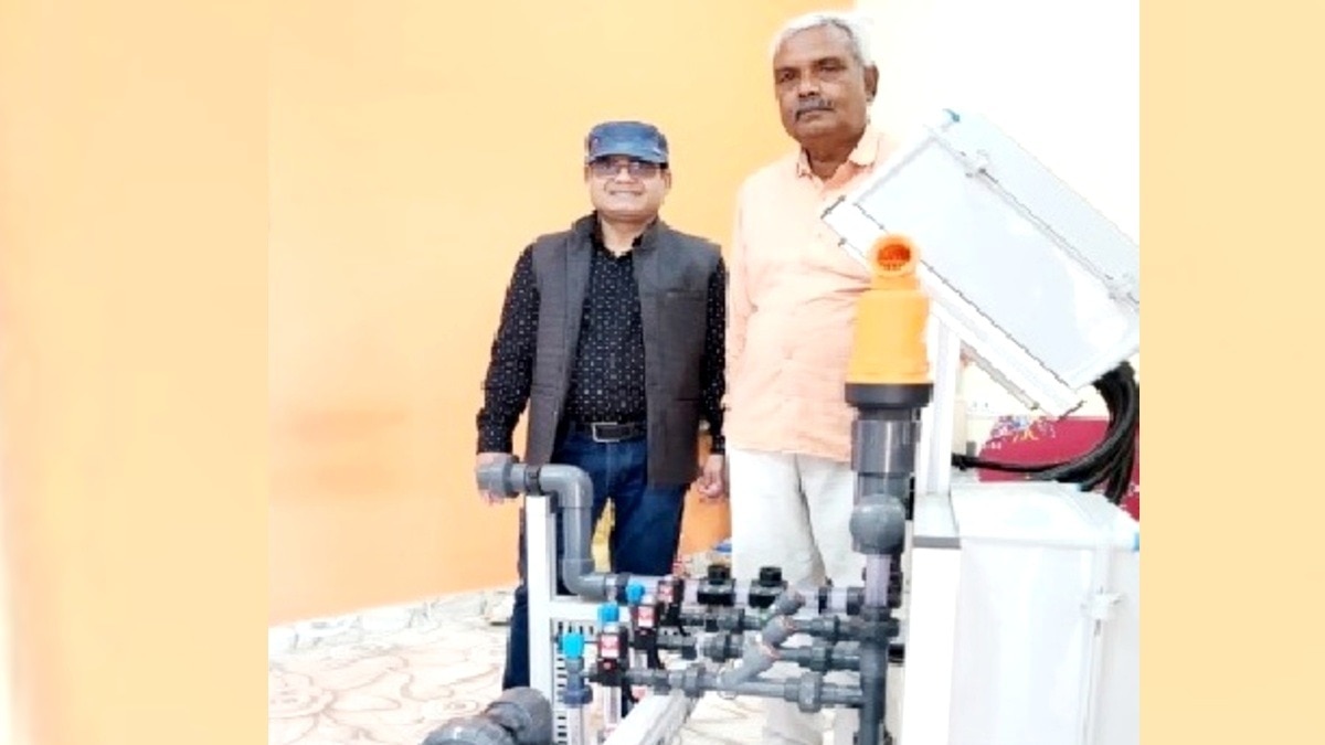 भोपाल के रामसिंह बने पहले हाईटेक किसान.(Photo:ITG)