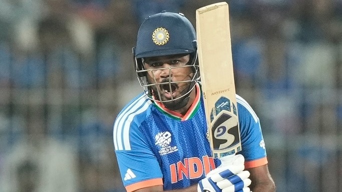 India's Sanju Samson