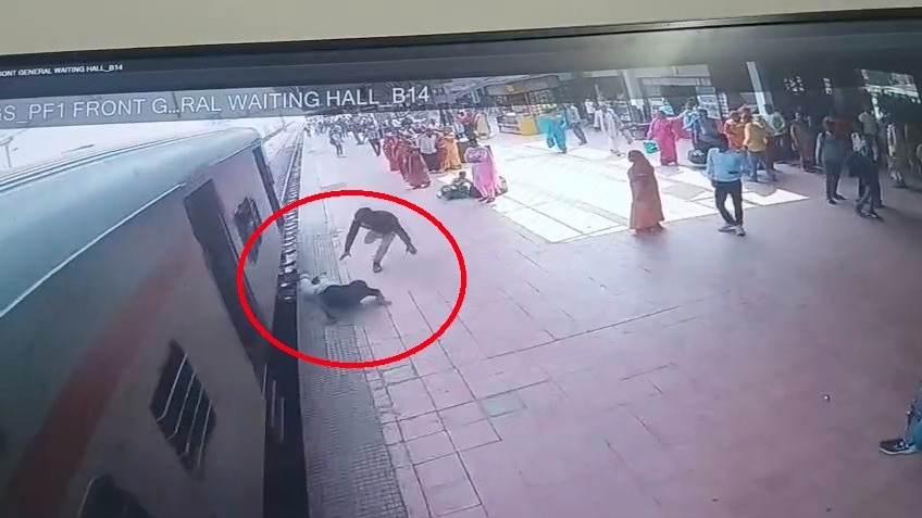 घटना CCTV में कैद.(Photo: Sourabh Kumar/ITG)