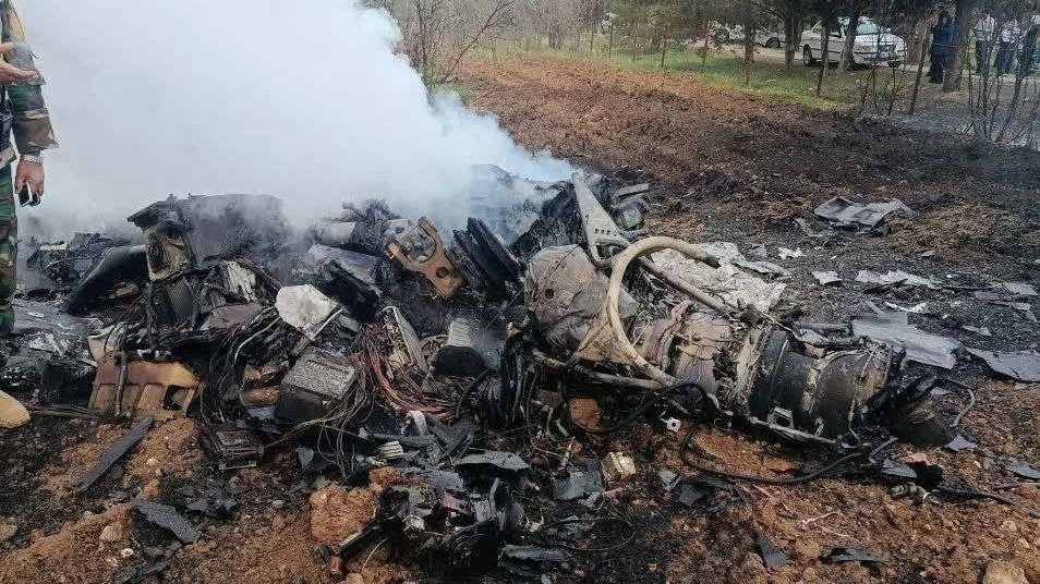 Iranian air defense forces shot down an advanced American MQ‑9 drone near the western city of Qasr‑e Shirin.