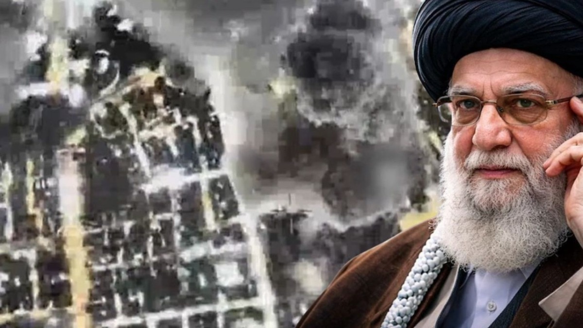 खामेनेई के बंकर को उड़ाने का वीडियो जारी (Photo: Screengrab)