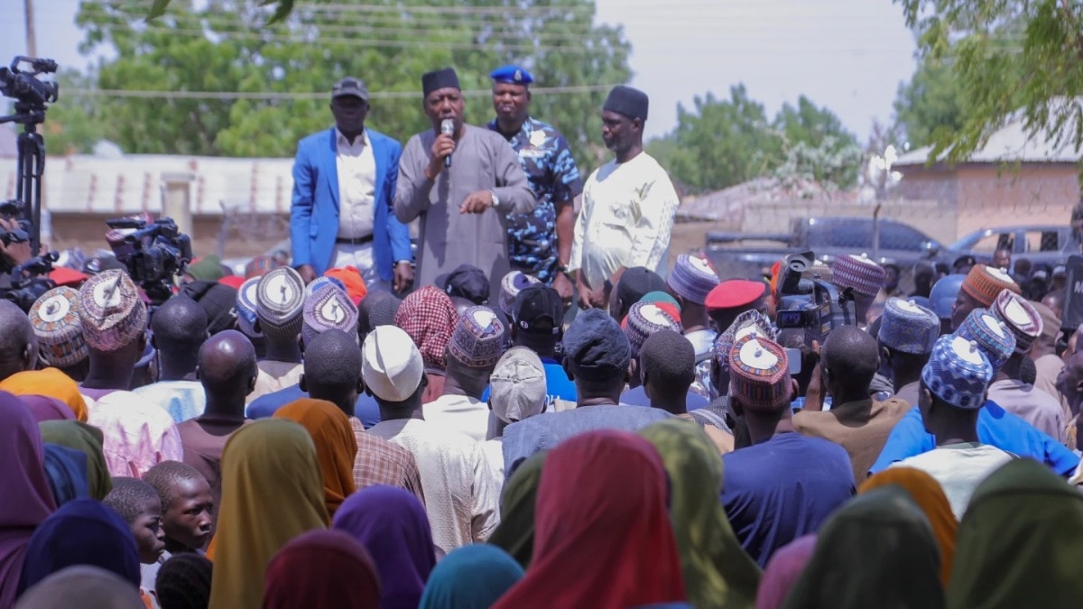 Islamic militants abduct more than 300 people in northeastern Nigeria.