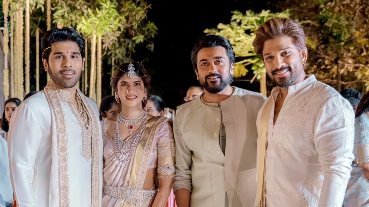 allu sirish wedding 