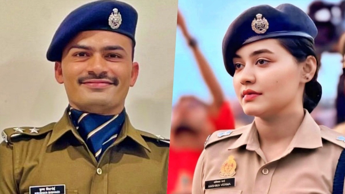 IPS KK Vishnoi and Anshika Verma (File Photo)