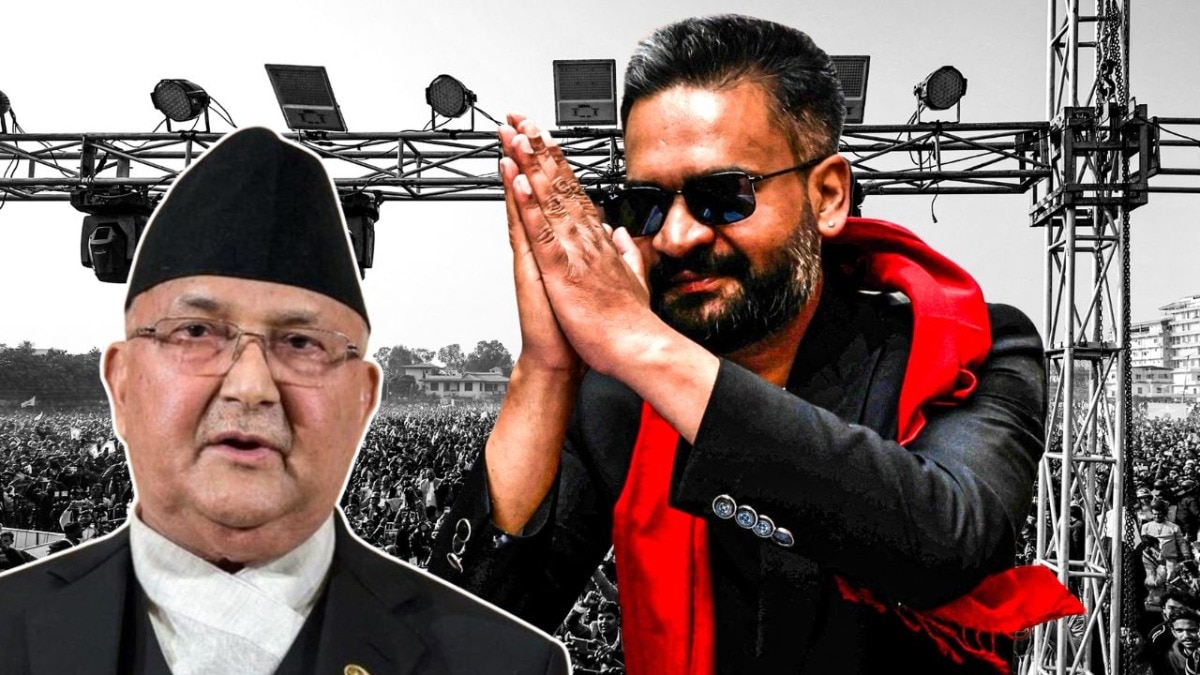 बालेन शाह ने पूर्व पीएम ओली को दी शिकस्त (Photo: ITG)