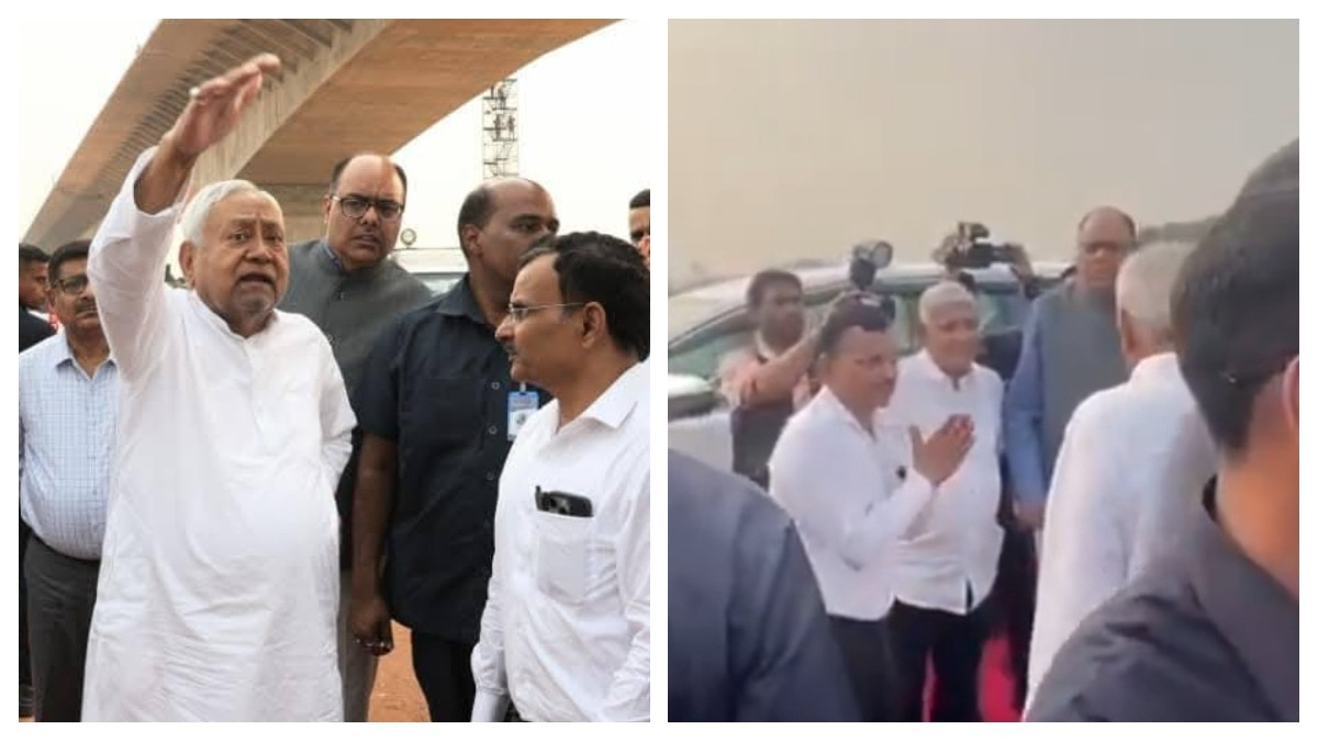 काम को लेकर अफसर पर भड़के नीतीश (Photo: Screengrab)