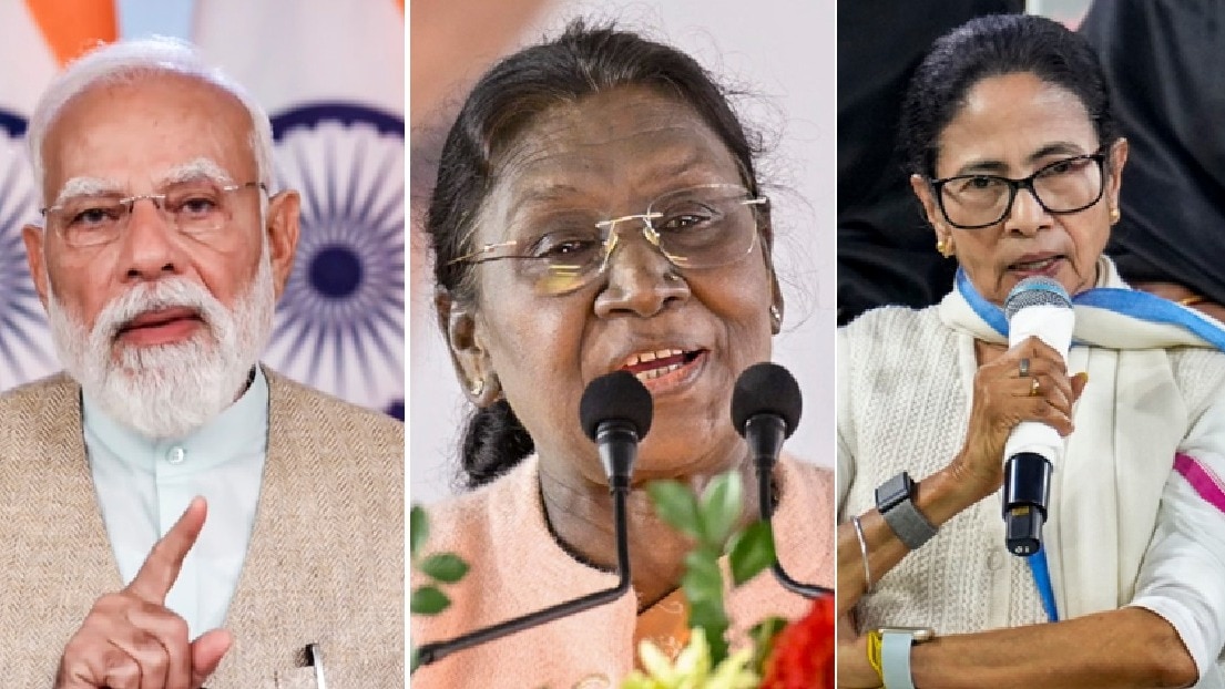Droupadi Murmu mamata banerjee pm modi