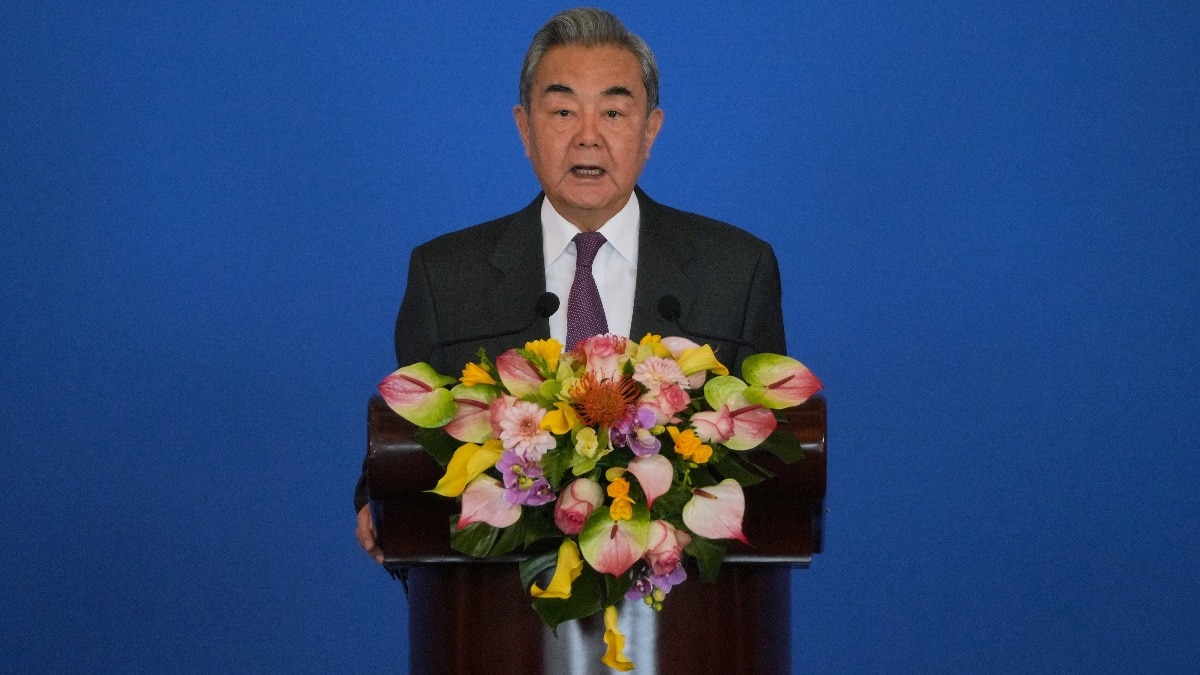 Wang said China had adopted an 