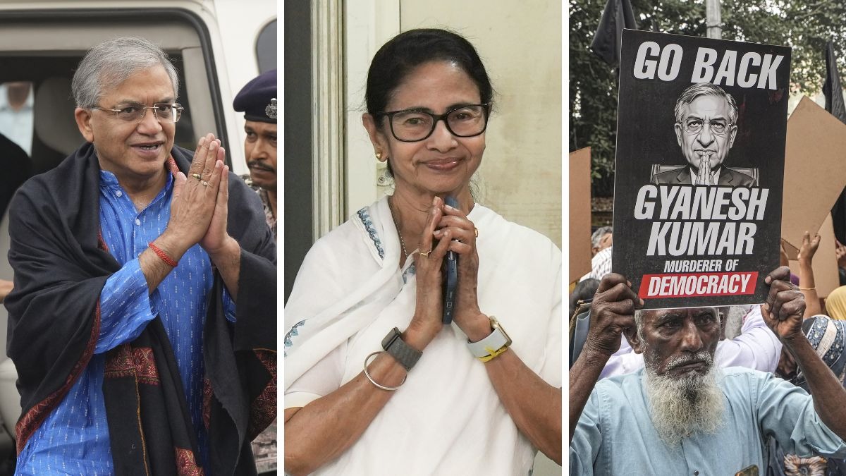 gyanesh kumar mamata banerjee protest