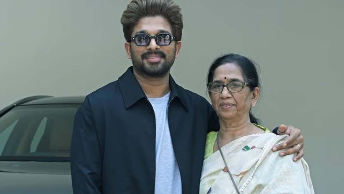 allu arjun gifts mother a car