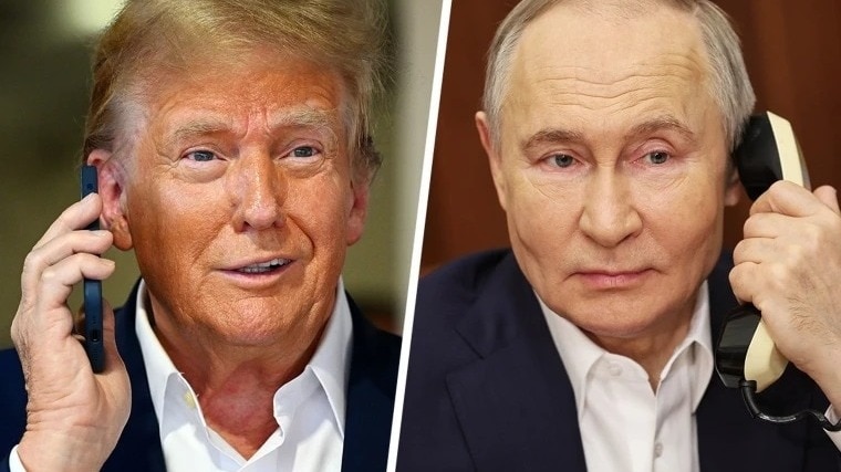 Trump-Putin talk over iran war