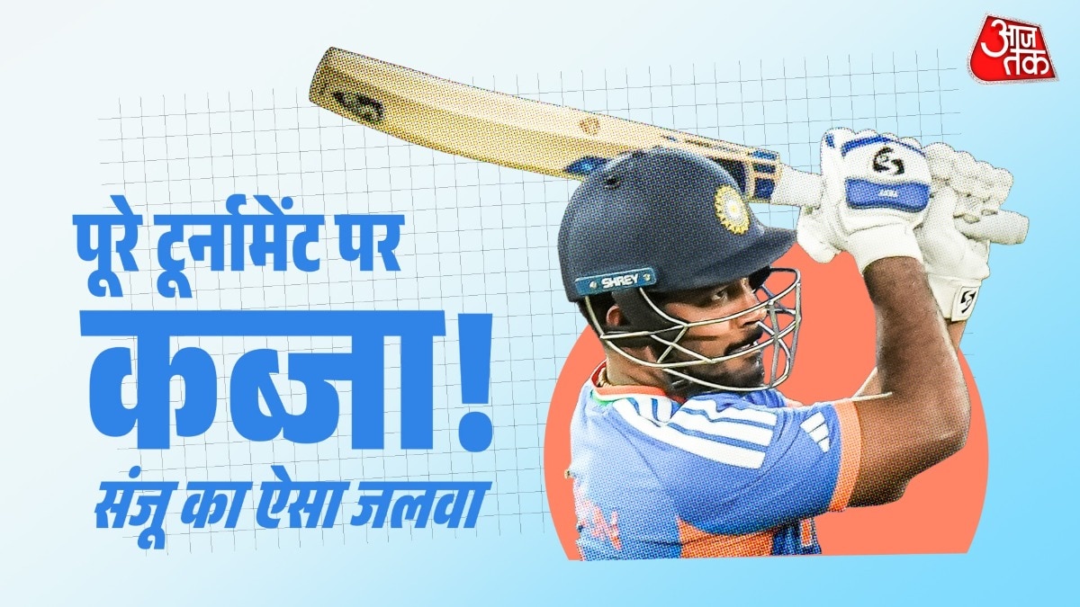 Sanju Samsson Player of the Tournament,