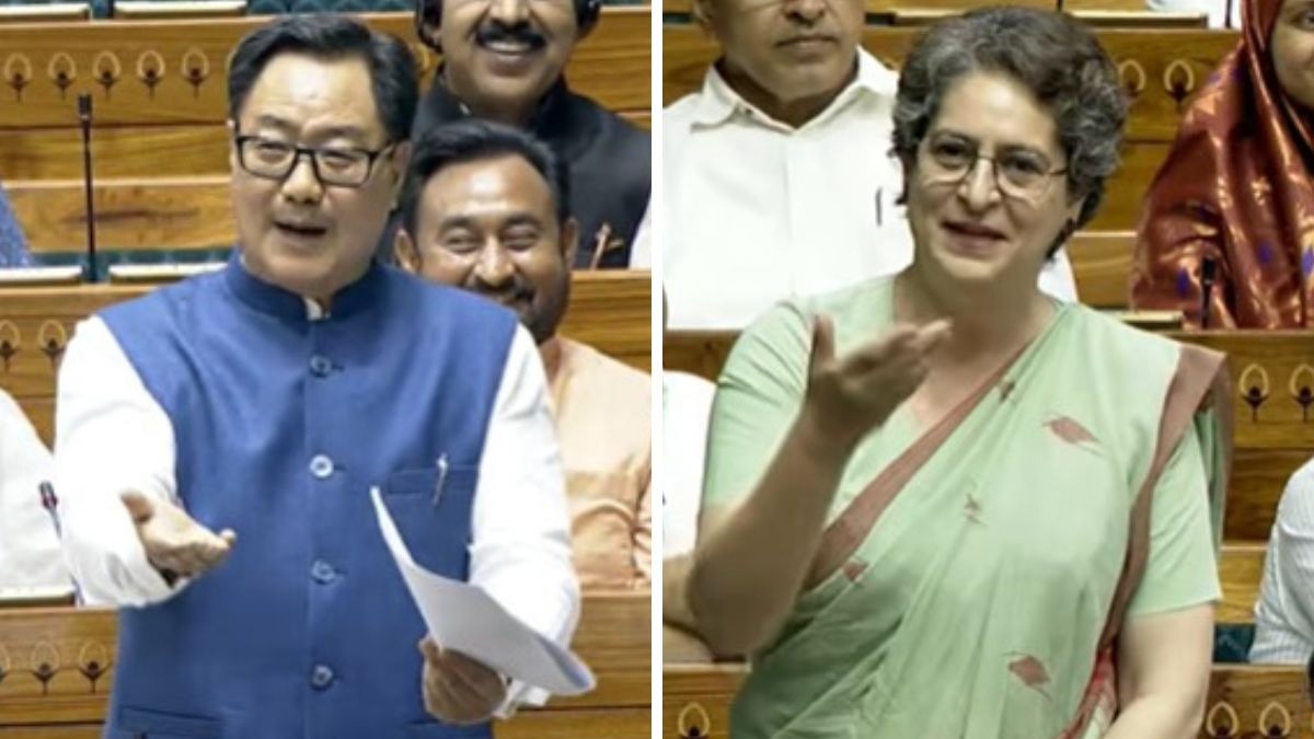 Kiren Rijiju, Priyanka Vadra