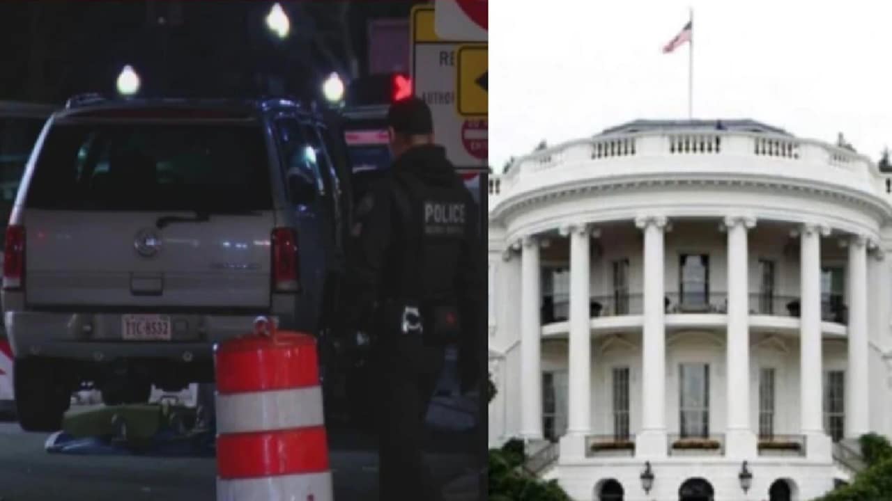 व्हाइट हाउस के बाहर वैन घुसाने की कोशिश, सुरक्षा बैरियर से टकराया वाहन, आरोपी गिरफ्तार