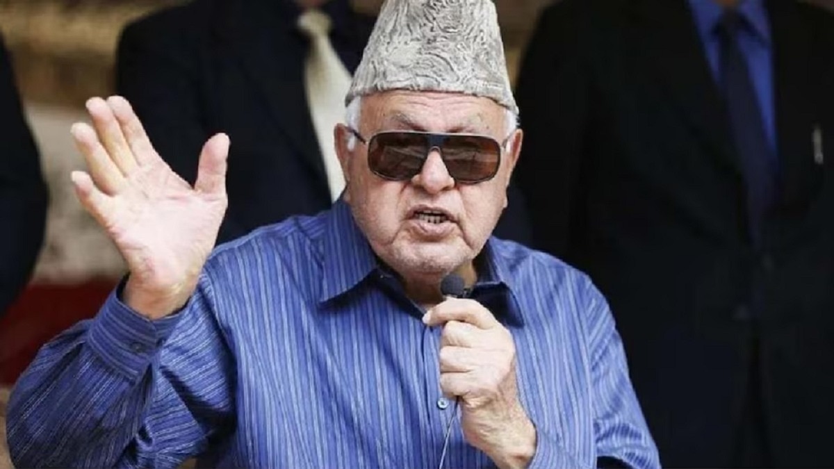 फारूक अब्दुल्ला के कार्यक्रम में गोली चलने की खबर है. Photo ITG