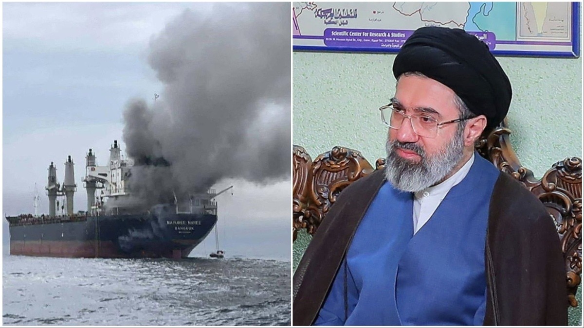 iran attack on india linked ship, iran israel war, russian oil,