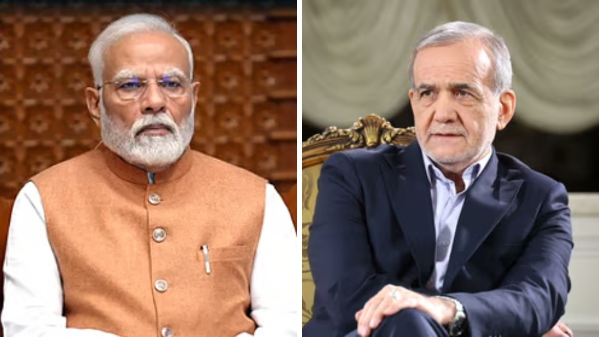Prime Minister Narendra Modi spoke with the President of Iran, Masoud Pezeshkian