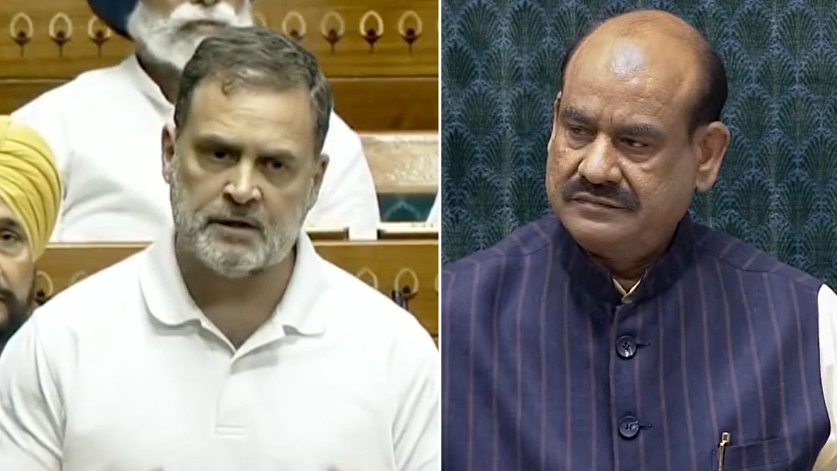 राहुल गांधी ने उठाया एपस्टीन का मुद्दा (Photo: Youtube/ Sansad TV/ PTI)