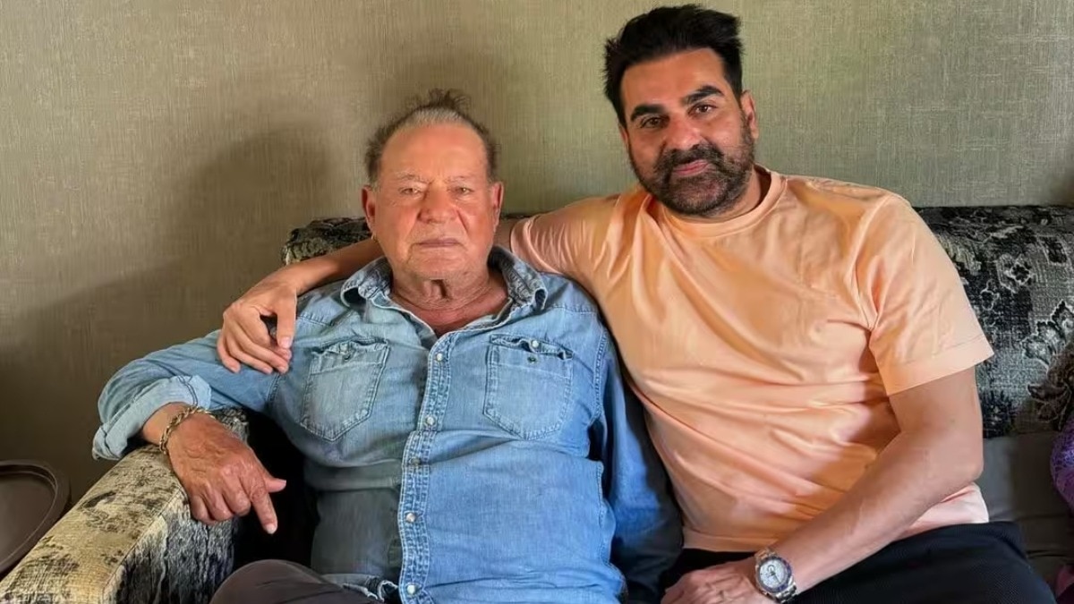 arbaaz khan gave father salim khan health update