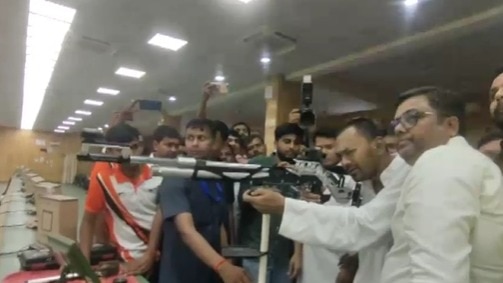 जेडीयू कार्यकर्ताओं में दिखा उत्साह.(Photo: Screengrab)