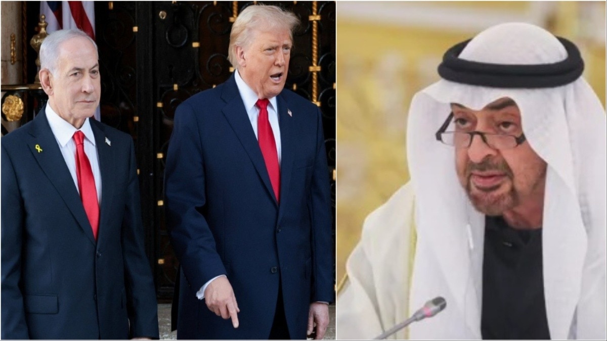iran attack on uae, trump, netanyahu, mbz 