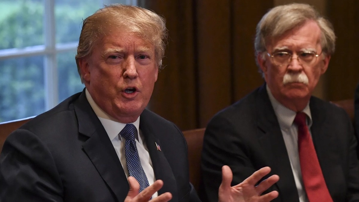 जॉन बोल्टन ने ट्रंप के बारे में क्या कहा. (Photo: AP)