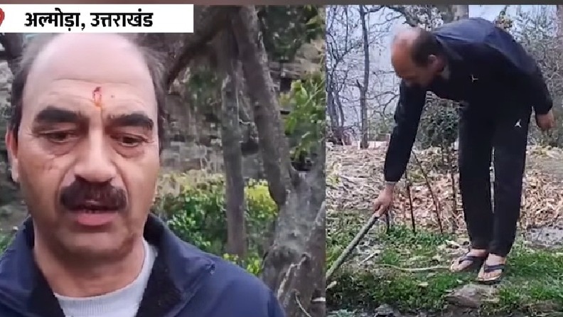 30 साल से घर के बाहर बह रहा सीवर का पानी. (Photo: Screengrab)