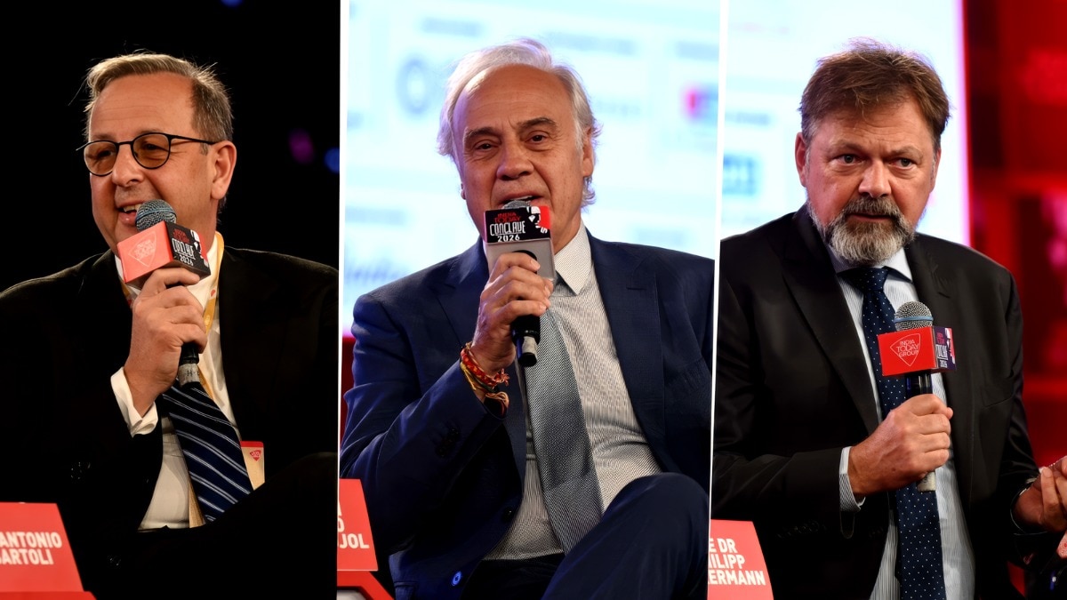 भारत में इटली के राजदूत Antonio Bartoli , भारत में स्पेन के राजदूत Juan Antonio March Pujol और भारत में जर्मनी के राजदूत  Dr Philipp Ackermann