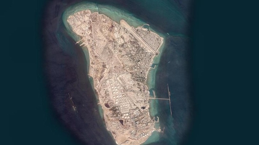 ईरान के खार्ग आईलैंड पर अमेरिका ने बमबारी की है. (Photo- Screengrab)