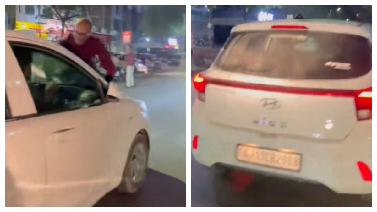 आरोपी ड्राइवर की तलाश में जुटी पुलिस (Photo: Screengrab)