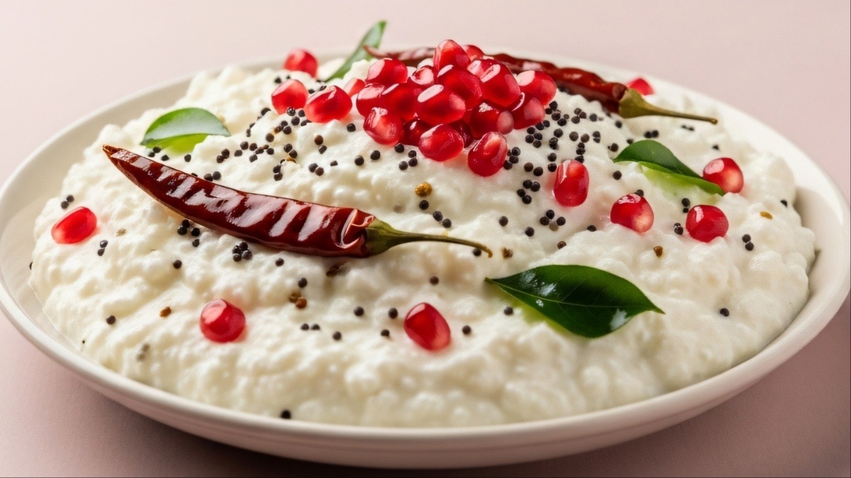 गर्मियों में लंच में बनाएं साउथ इंडियन स्टाइल कर्ड राइस, स्वाद और सेहत का है अनोखा संगम (Photo- Adobe stock)