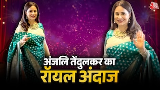 anjali tendulkar dazzle in banarsi saree anjali tendulkar dazzle in banarsi saree