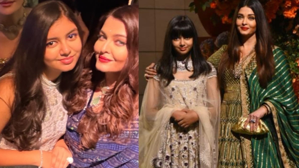 व्हाइट आउटफिट में मां जैसी सुंदर लगीं आराध्या बच्चन (Photo: Instagram@shalini passi/screegrab)