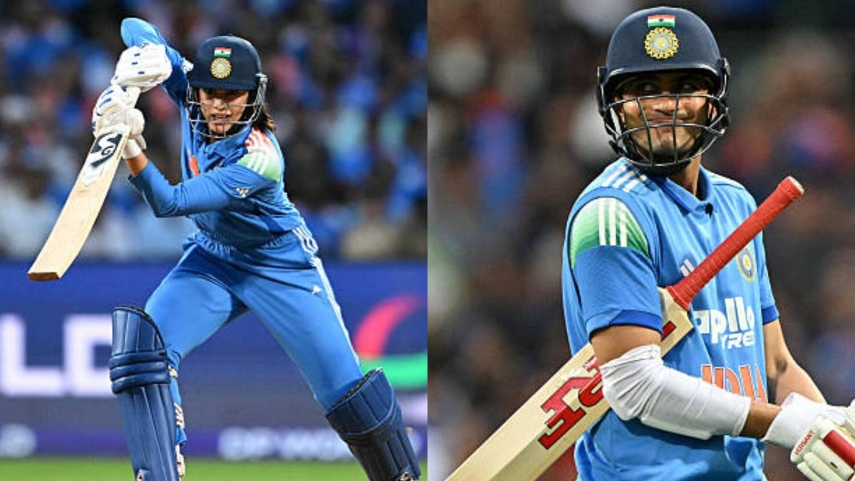 स्मृति मंधाना और शुभमन गिल को बीसीसीआई से मिला खास सम्मान (Photo: ITG)