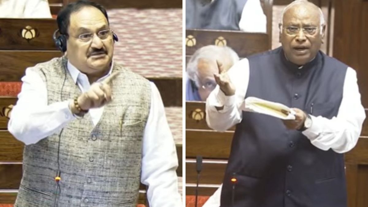 LPG शॉर्टेज पर राज्यसभा में पक्ष-विपक्ष के नेता में हुई तकरार (Photo: ITG)