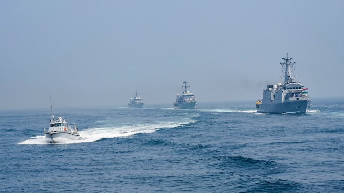 The Indian Coast Guard had seized three ships belonging to Iran in the Arabian Sea on charges of oil smuggling