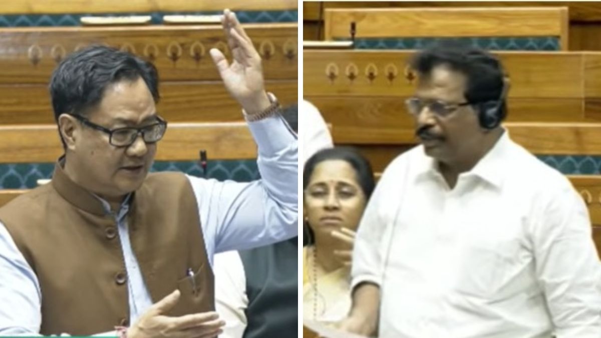 किरेन रिजिू लेकर आए रेजॉल्यूशन, ध्वनिमत से पास (Photo: ITG)