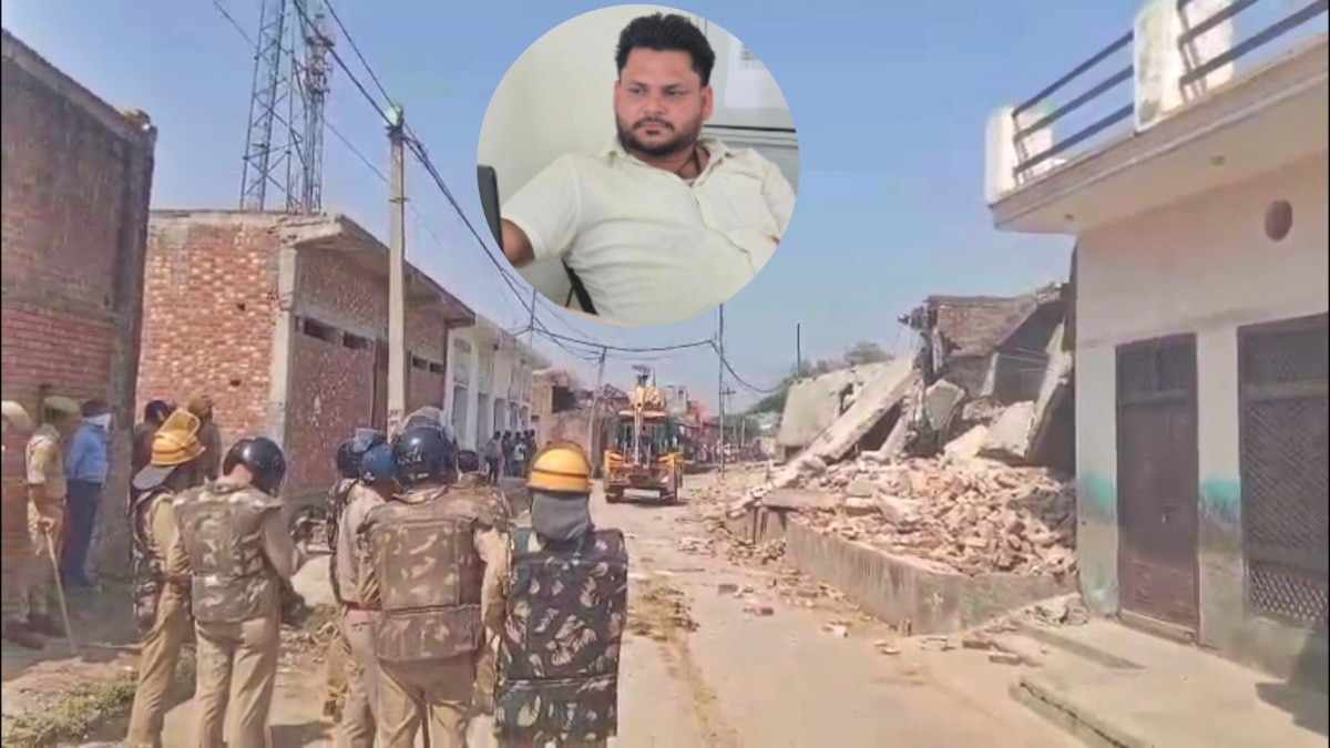 Bulldozer action against the accused in the Badaun murder case (Photo: ITG)