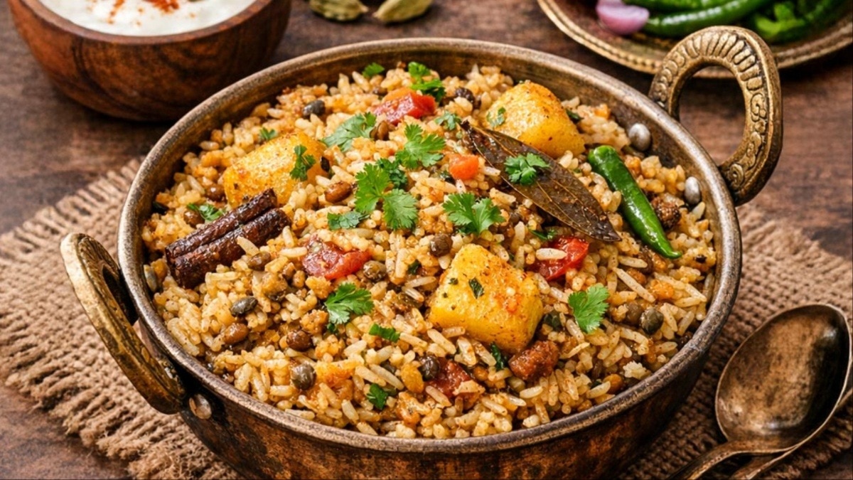 सादे चावल खाकर हो गए हैं बोर? लंच में ट्राई करें हिमाचल का मशहूर तुड़किया भात, जानें रेसिपी (Photo- ITG)