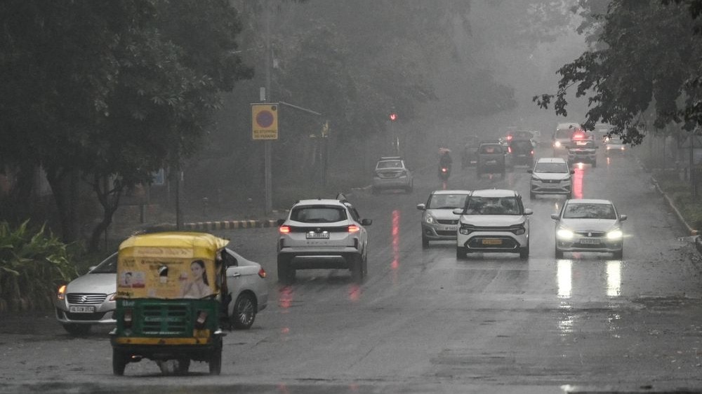 Delhi rain