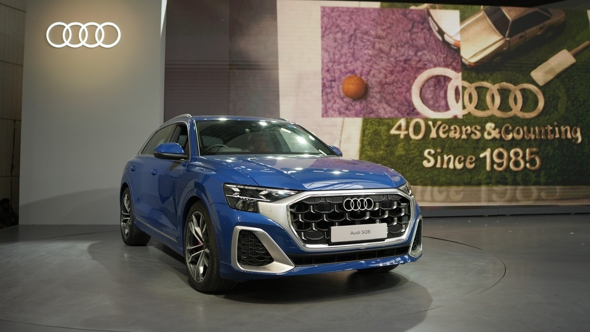 Audi SQ8 में 4-लीटर का ट्विन टर्बो वी8 इंजन मिलता है, जो 507hp की पावर जनरेट करता है. (Photo: Audi India)