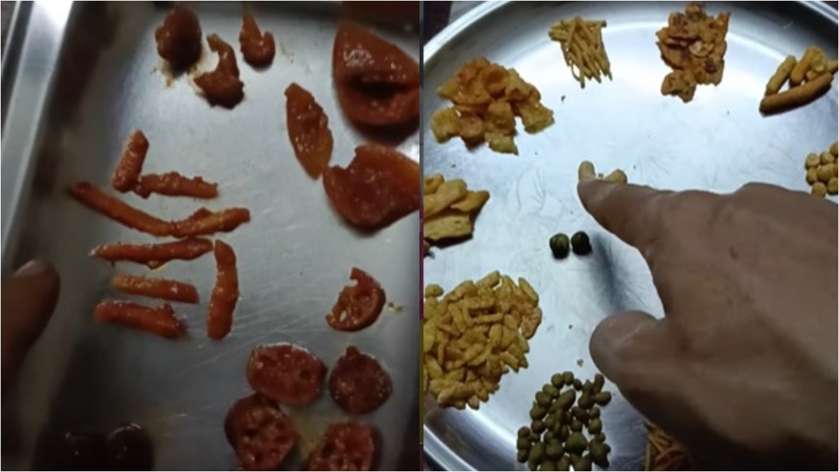 instagram pickle sorting trend, dalmoth sorting reels