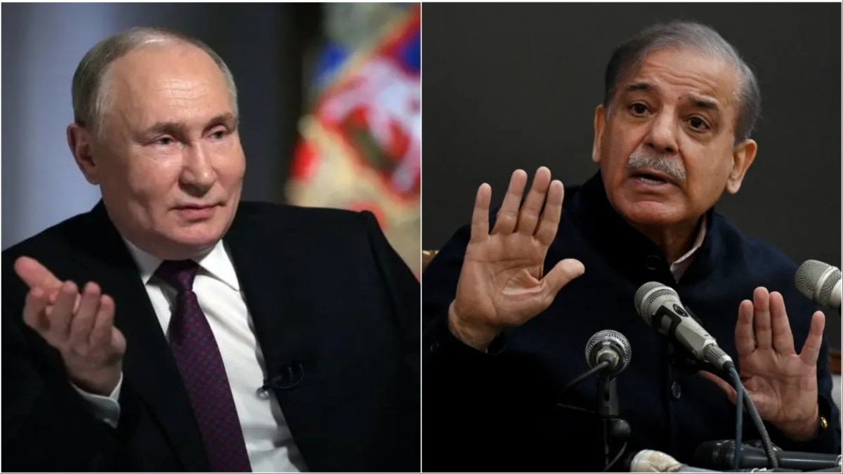 Vladimir Putin, Shehbaz sharif