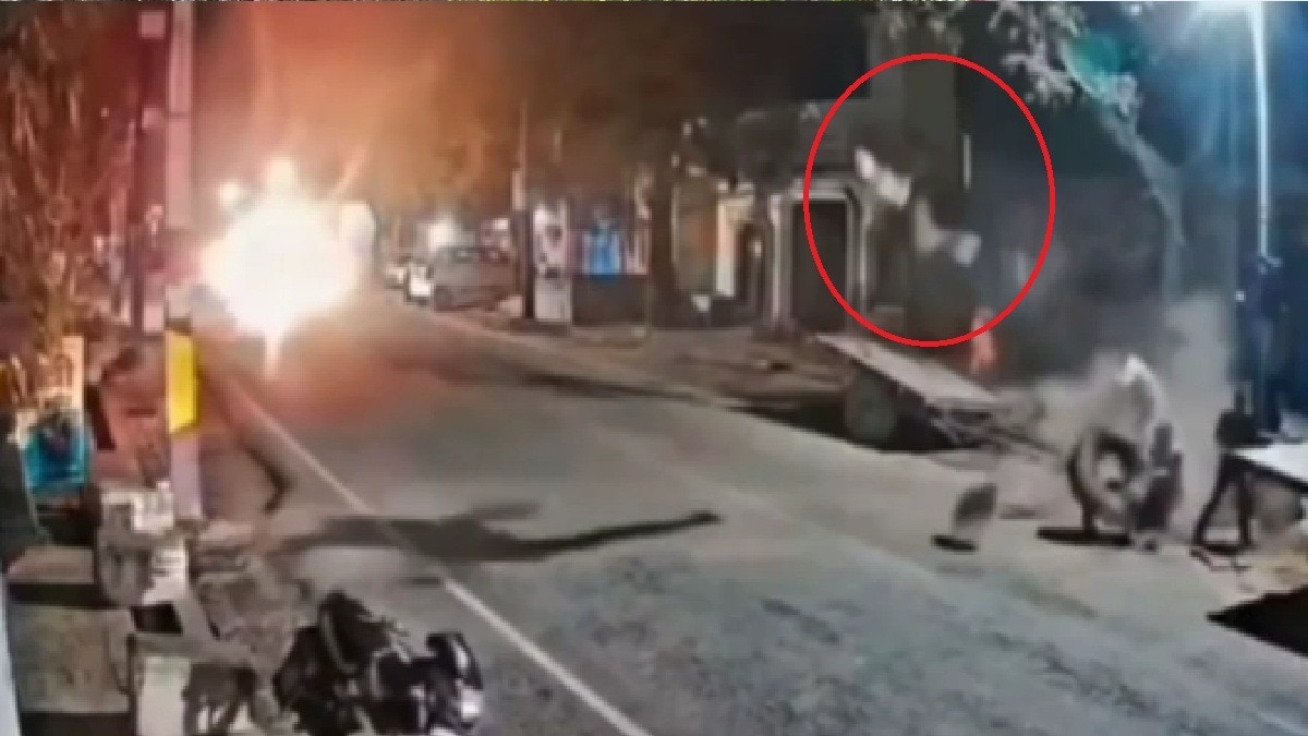 man killed due to tyre burst