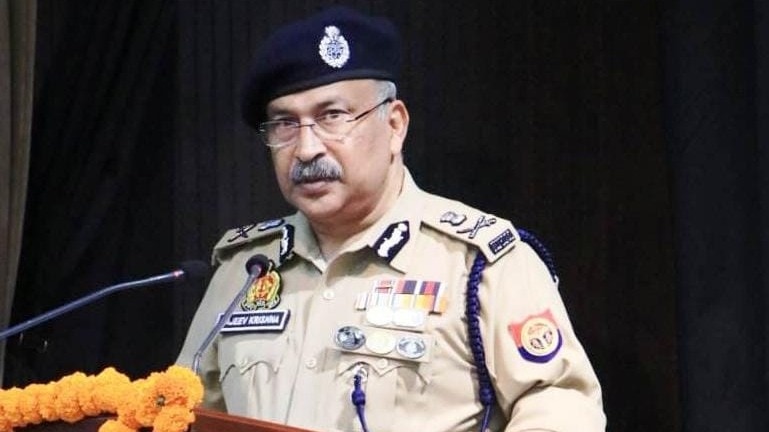 यूपी डीजीपी राजीव कृष्ण (File Photo) 