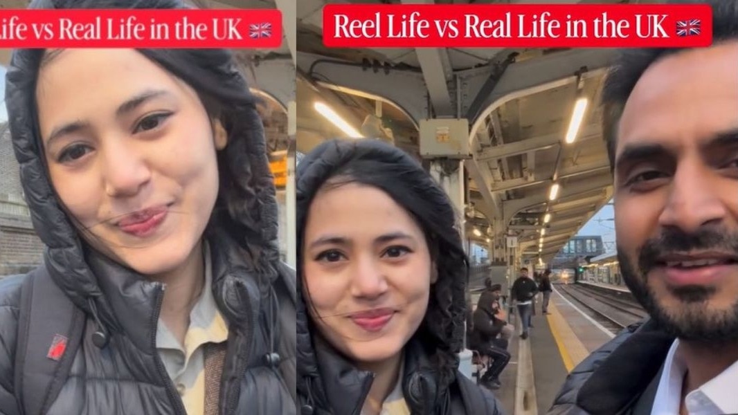 यह कहानी सोशल मीडिया पर वायरल हो रही है. ( Photo: Instagram/@zebasaifi_in_london)