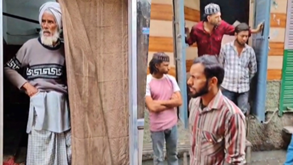 clash over opening meat shop in Saharanpur (Photo: Screengrab)