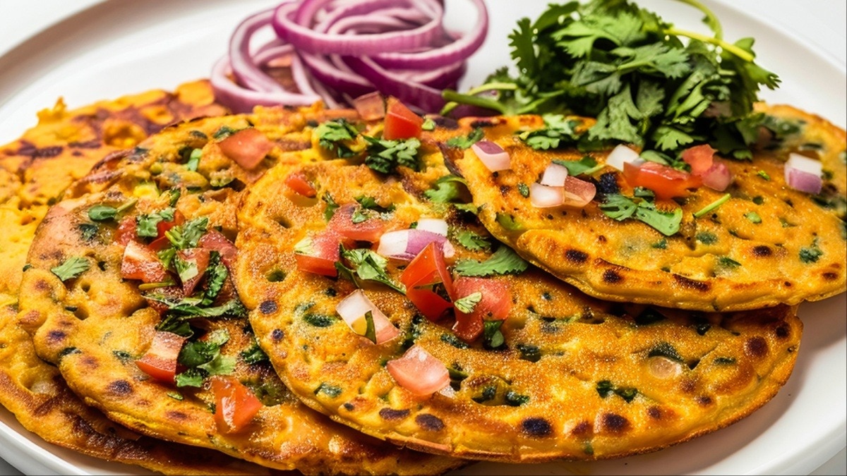 सुबह की जल्दबाजी में बनाएं टेस्टी और हेल्दी कॉर्न चीला, मिनटों में होगा तैयार (Photo- Adobe Stock)