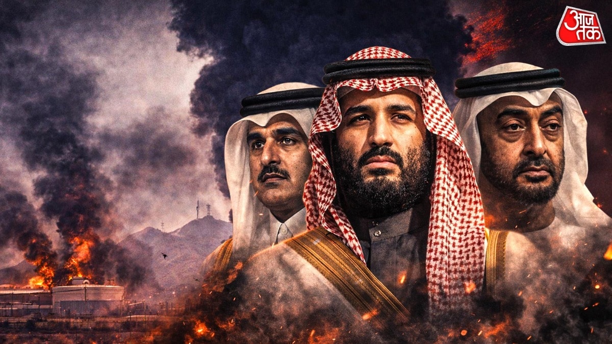 साउथ पार्स गैस फील्ड पर हमले के बाद ईरान खाड़ी देशों पर बड़े हमले कर रहा है (Photo: Reuters/AP/ITG)