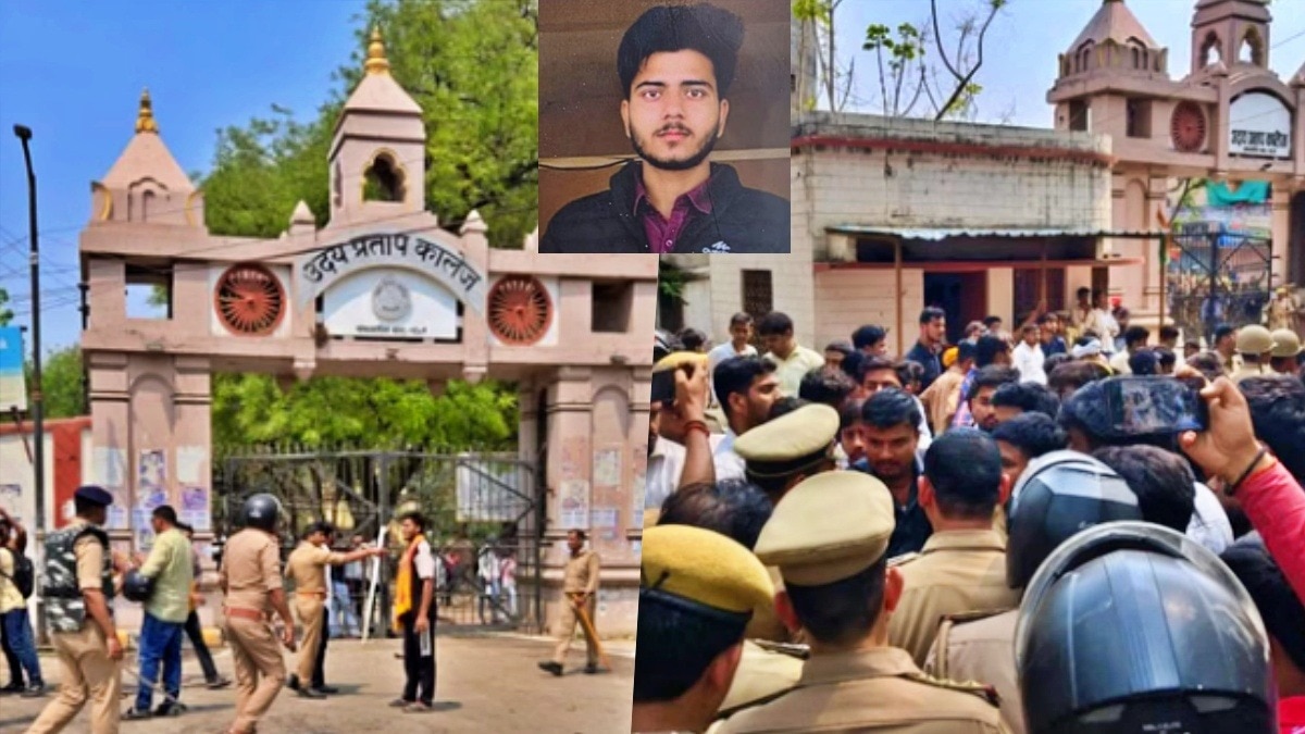 Uproar in Varanasi following murder of student (Photo: Screengrab)